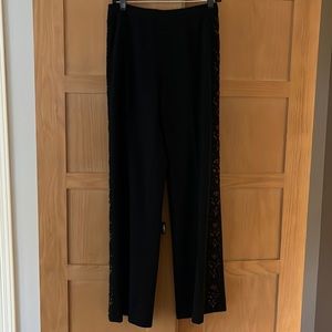 Oscar de la Renta vintage beaded slacks size 2